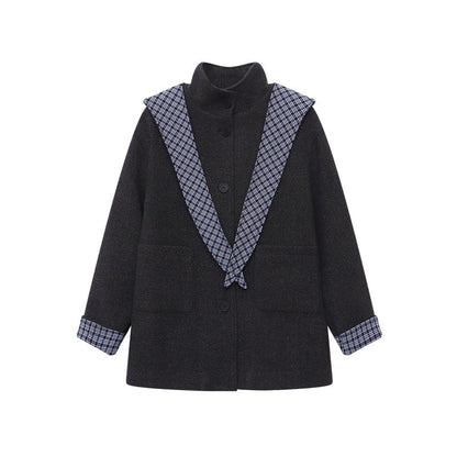 Damen Übergangsjacke Kariert Eveloria