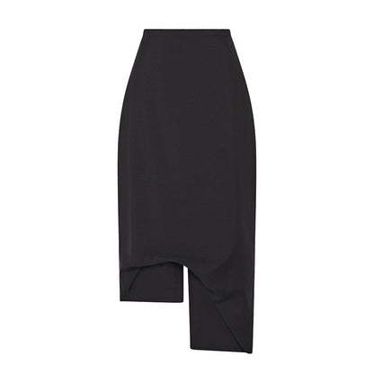 Damen Culotte Hochbund Seiteneinschnitte Eveloria