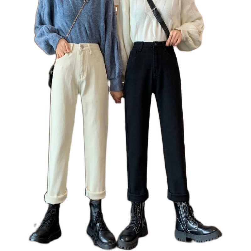 Damen Hochtaillierte Stoffhosen Eveloria