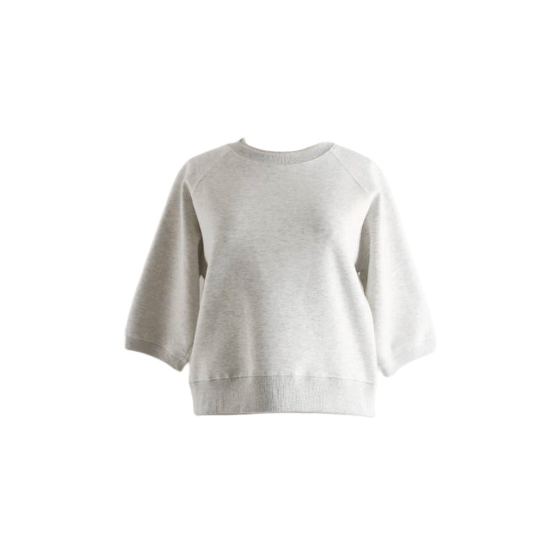 Damen Sweatshirt 3/4-Ärmel Leicht Eveloria