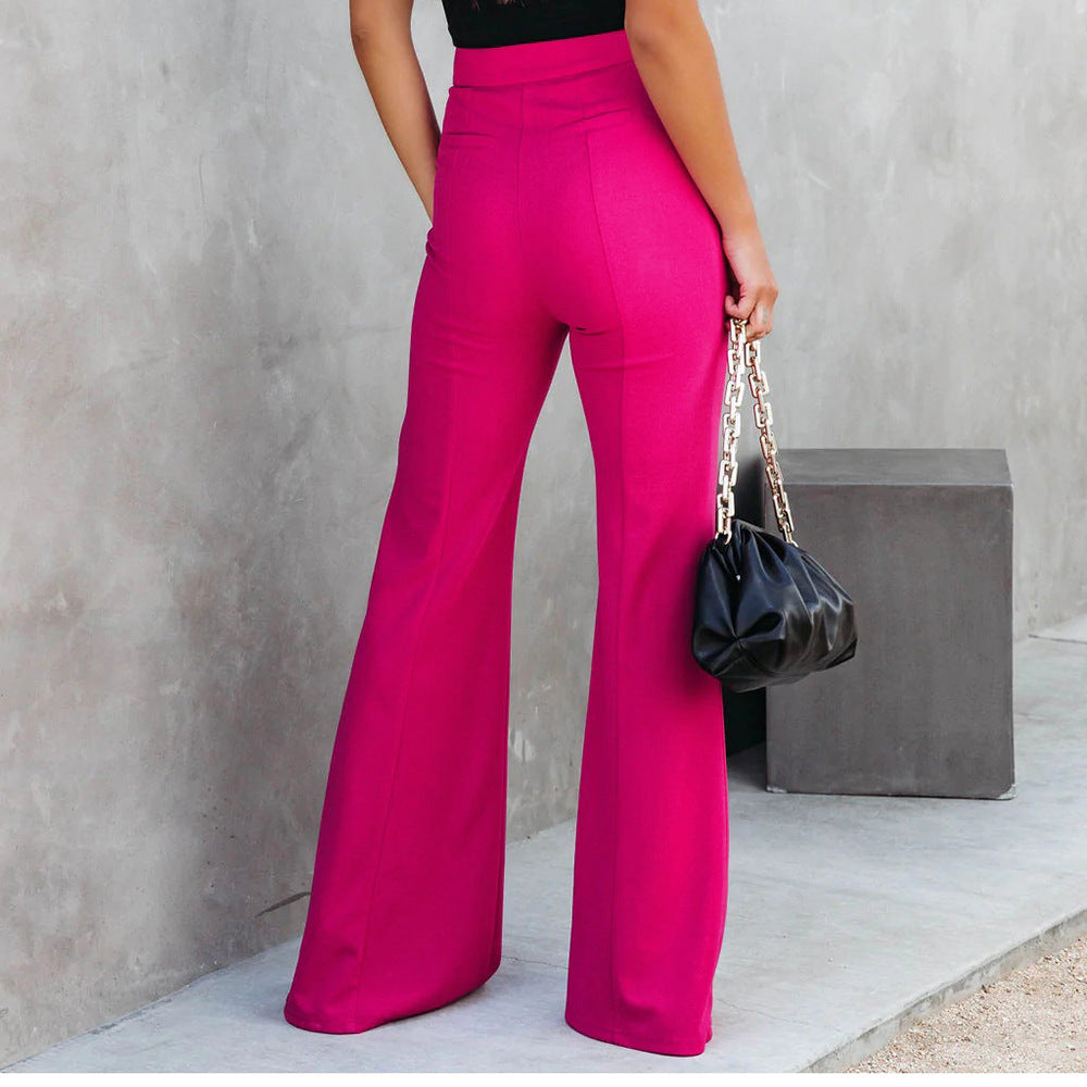 Damen Palazzo-Hose mit seitlichem Schlitz Eveloria