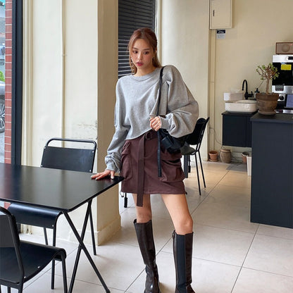 Damen Oversized Pullover Voluminöse Ärmel Eveloria - Eveloria
