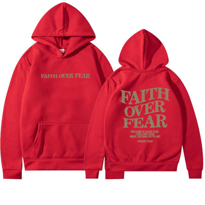 Damen Hoodie Bequem Inspirierender Schriftzug Grau Eveloria