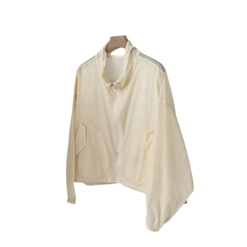Damen Sommerjacke Leicht Rüschendetails Eveloria