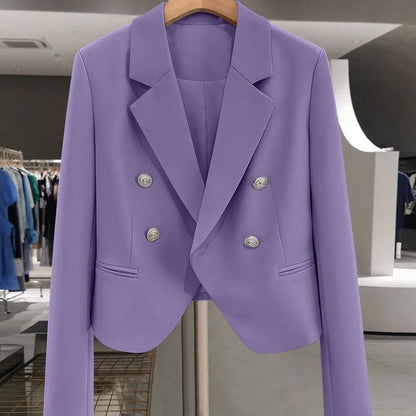 Damen Doppelreiher Blazer Zeitlos Eveloria - Eveloria