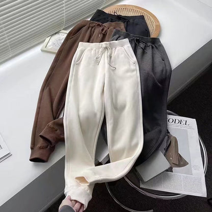 Damen Jogginghose Bequem Verstellbarer Bund Eveloria