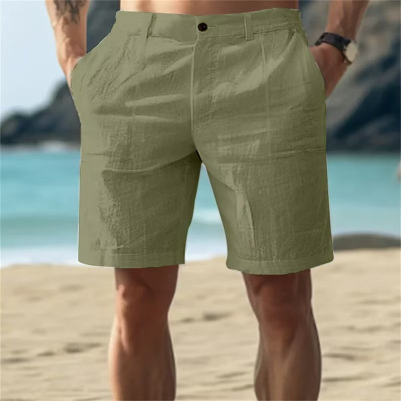 Herren Badeshorts Schnelltrocknend Mit Seitentaschen Blau Eveloria