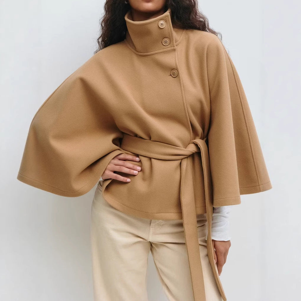 Damen Übergangsjacke Weiter Schnitt Elegante Taillierung Eveloria - Eveloria