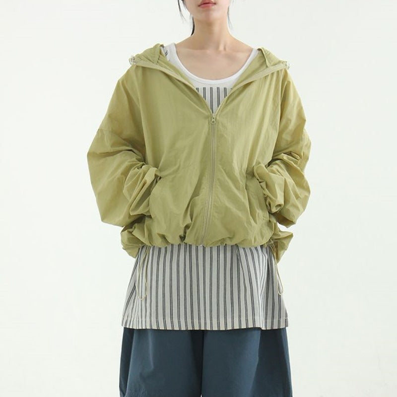 Damen Lässige Übergangsjacke Locker Passform Eveloria
