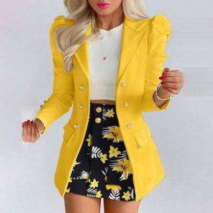 Damen Blazer Floral Design Eveloria