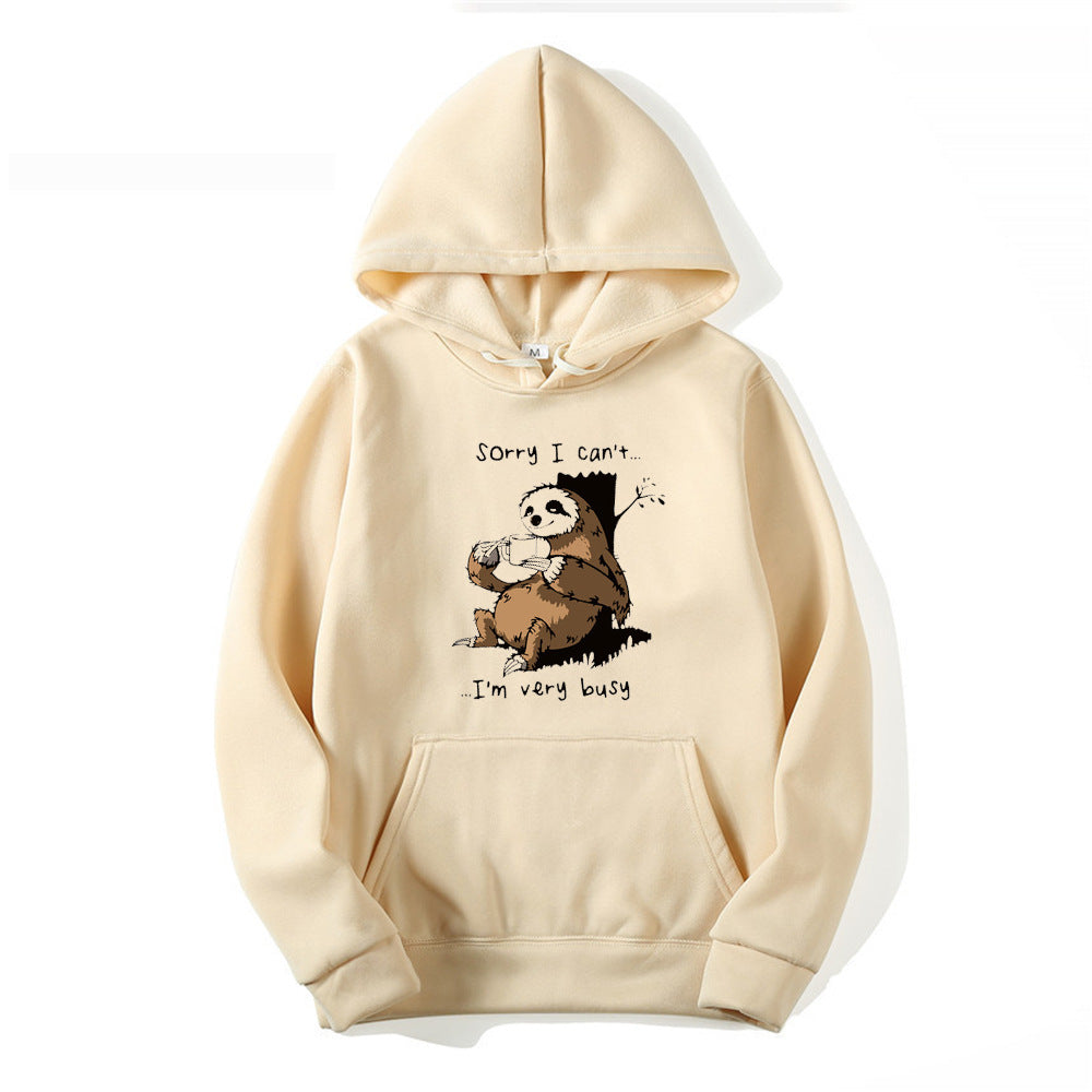 Damen Kapuzensweater Tiermotiv Weich