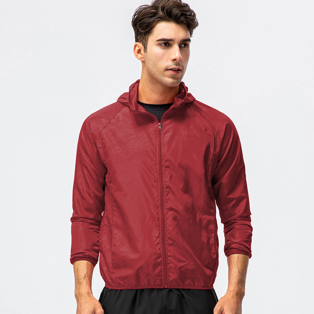 Herren Laufjacke Atmungsaktiv Reflektierend Leicht Eveloria