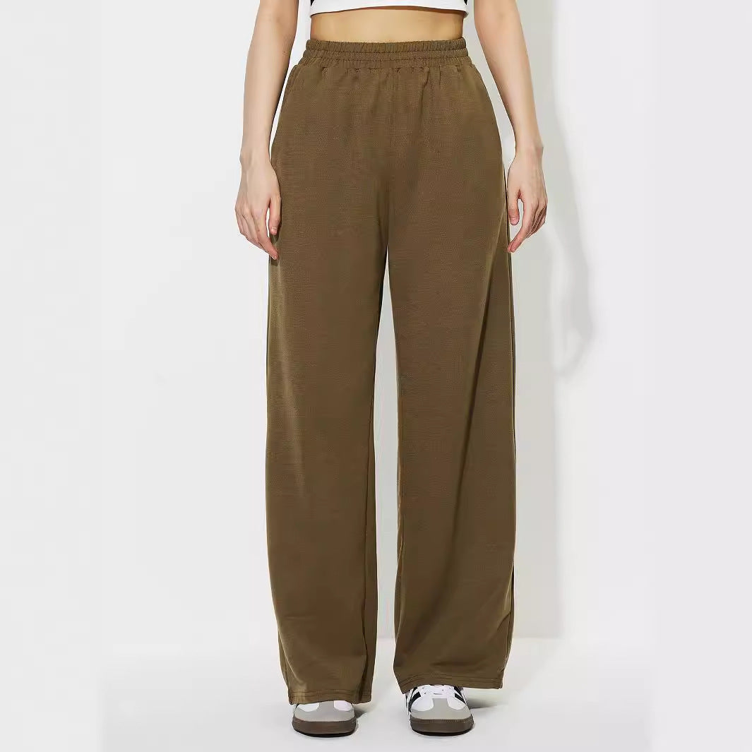 Damen Freizeithose Leicht Elastisch Beige Eveloria - Eveloria