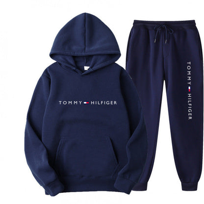 Damen Sweatanzug Kapuzensweater Jogginghose Eveloria