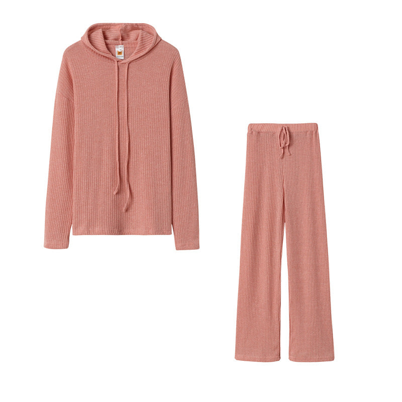 Damen Pullover Hose Set Eveloria Gemütlich