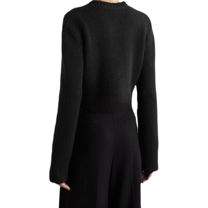 Damen Strickcardigan Kürzer Knöpfe Eveloria