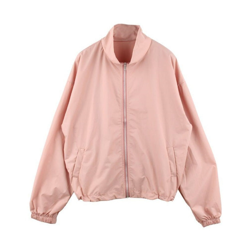 Damen Übergangsjacke Hochkragen Elastisch Eveloria