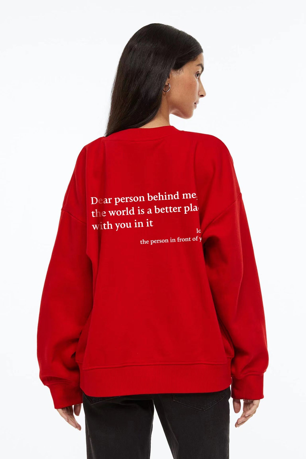 Damen Sweatshirt Inspirierendes Motiv Gemütlicher Schnitt Eveloria