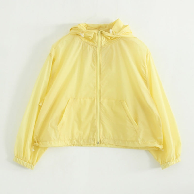Damen Leichte Funktionsjacke Kapuze Eveloria