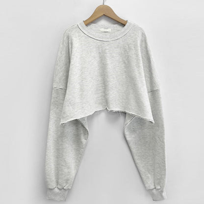 Damen Oversized Pullover Voluminöse Ärmel Eveloria
