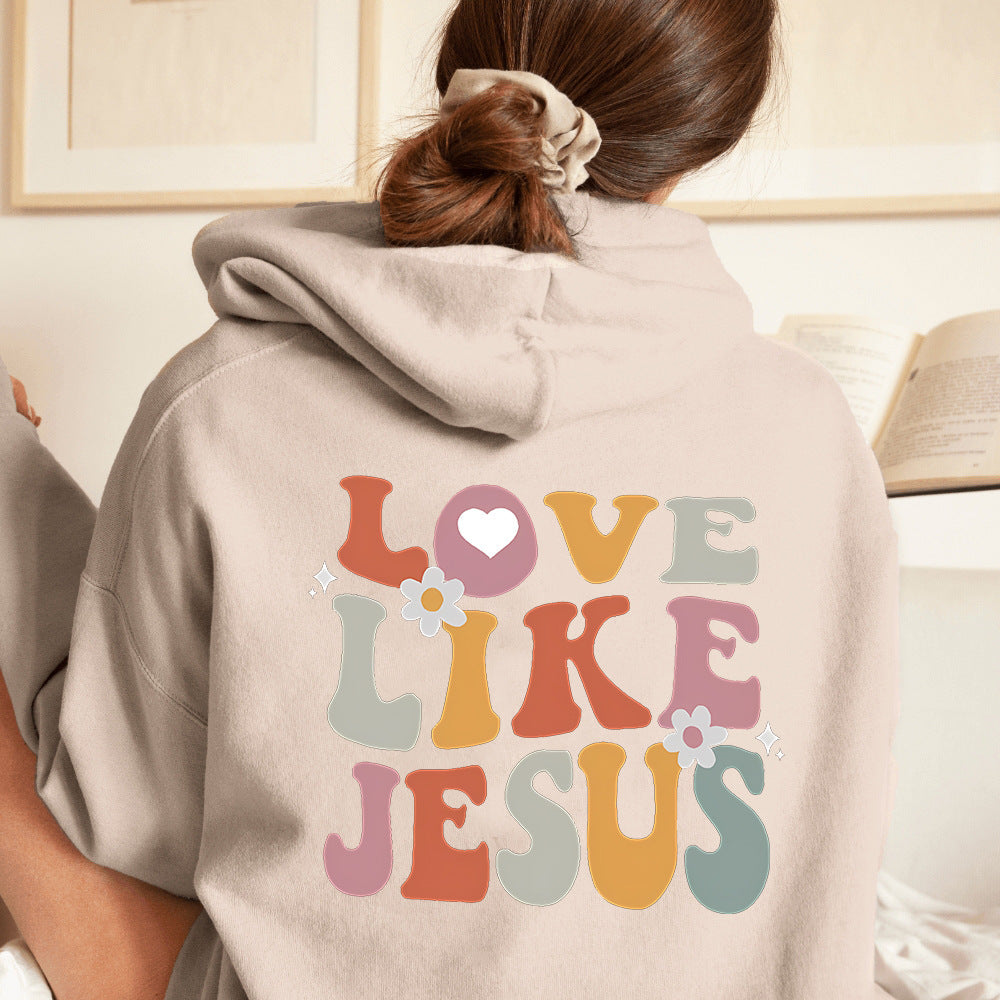 Damen Hoodie Mit Aufdruck Bequem