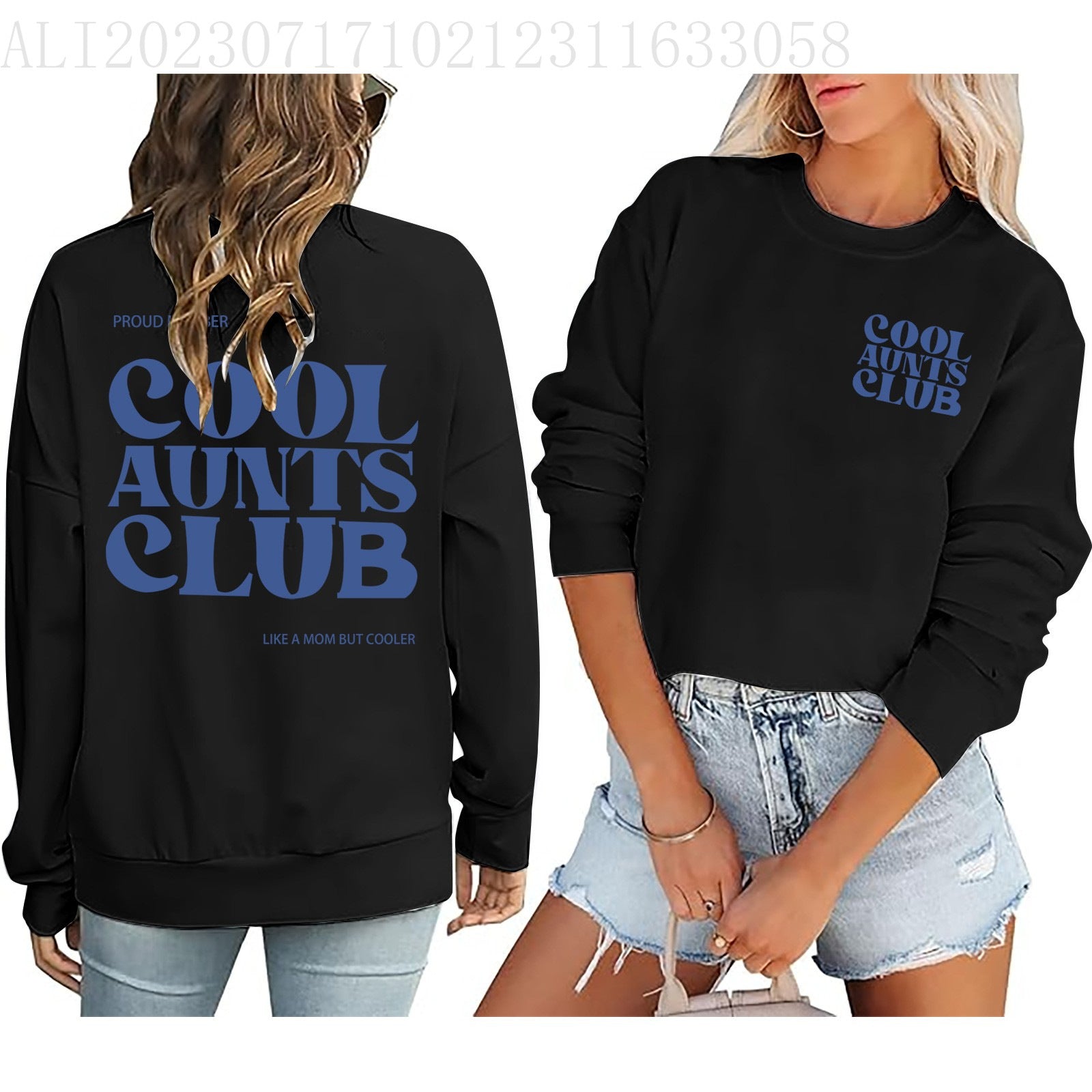 Damen Sweatshirt Cool Club Motiv Eveloria - Eveloria