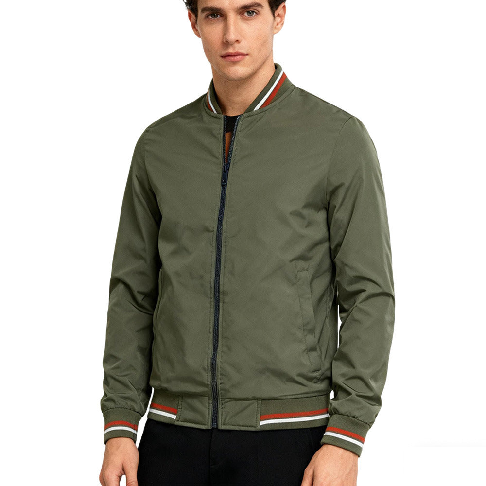 Herren Harringtonjacke Winddicht Wasserdicht