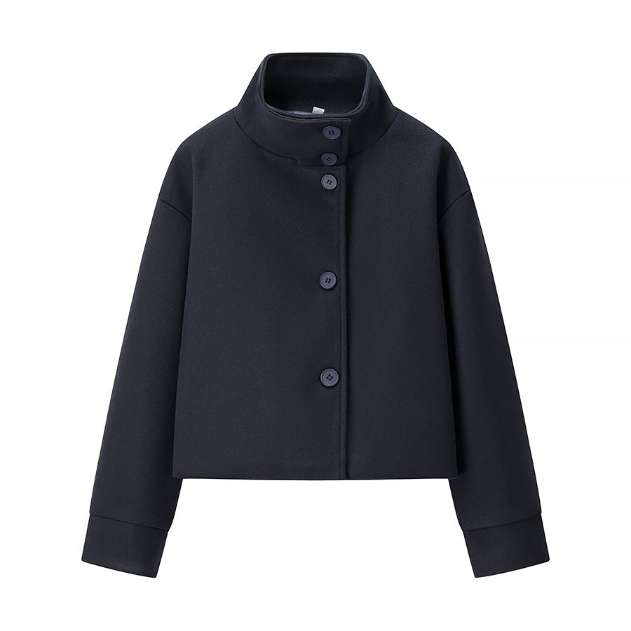Damen Stehkragenjacke Modisch Eveloria