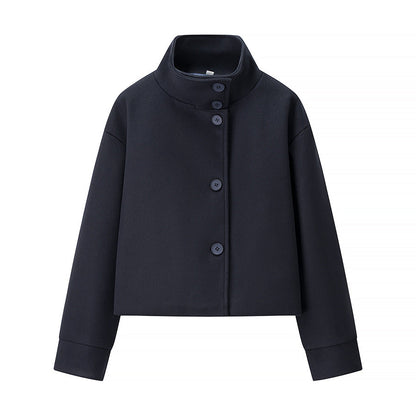 Damen Stehkragenjacke Modisch Eveloria