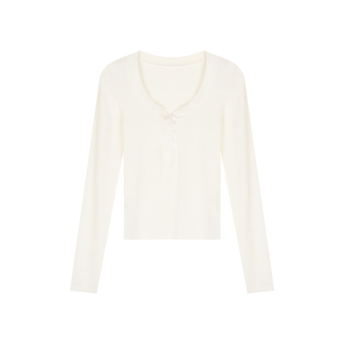 Damen Langarmshirt Eveloria Baumwolle Bequem