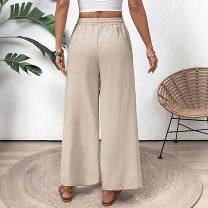 Damen Komfort-Hose Weite Passform Praktische Taschen Eveloria