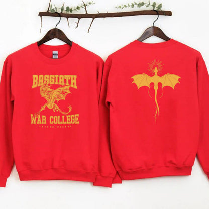 Damen Sweatshirt Drachenmotiv College-Design Grau Eveloria