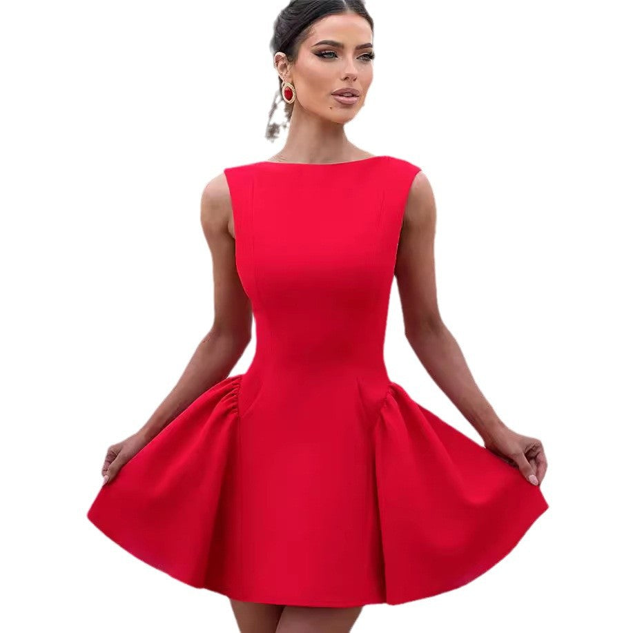 Damen A-Linien-Kleid Elegantes Eveloria-Schnitt