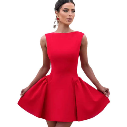 Damen A-Linien-Kleid Elegantes Eveloria-Schnitt