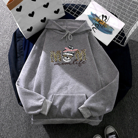 Damen Hoodie Totenkopf-Design Eveloria - Eveloria