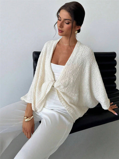 Damen Kimono-Jacke Weite Passform Elegantes Design