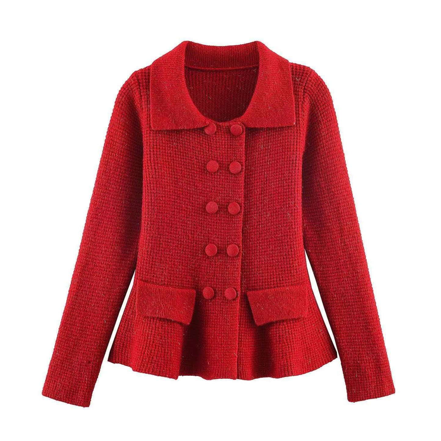 Damen Strickjacke Lässig Feminin Eveloria