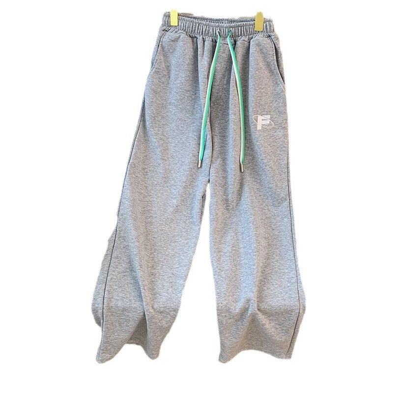 Damen Sportbekleidung Set Elastischer Bund Jogginghose Polo
