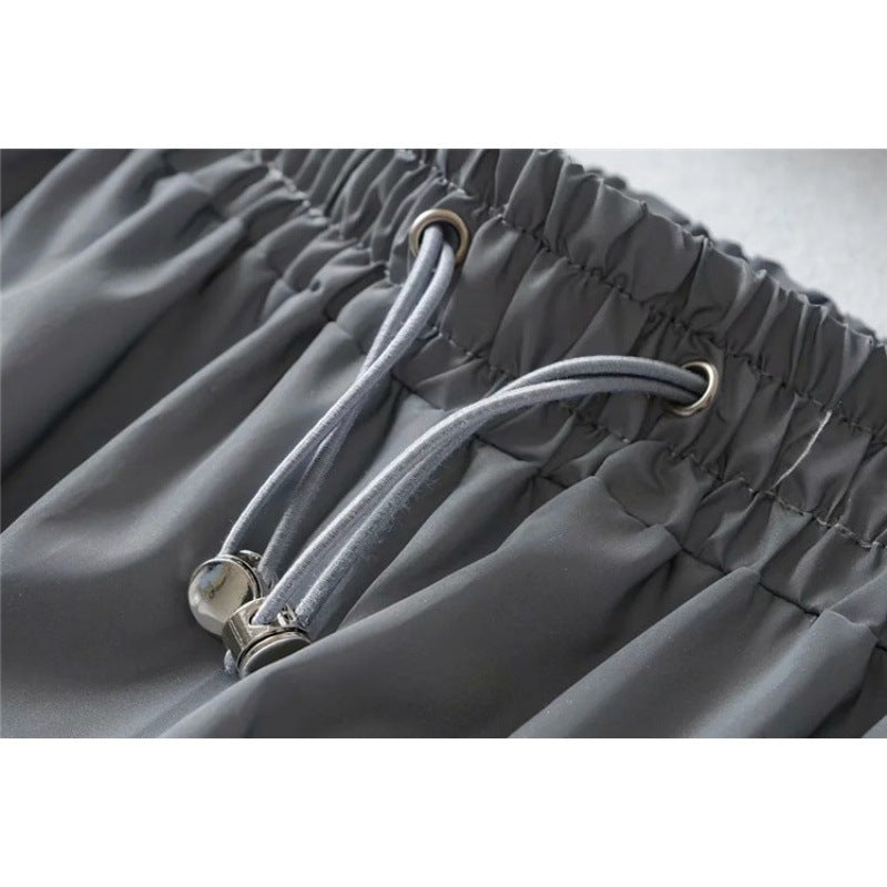 Damen Funktionshose Elastischer Bund Versteckte Taschen Eveloria