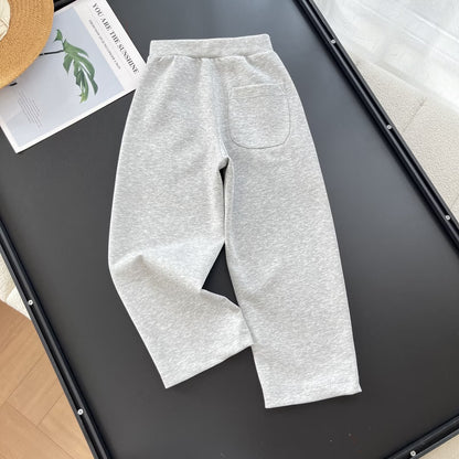 Damen Sportfreizeithose Elastischer Bund Praktische Taschen