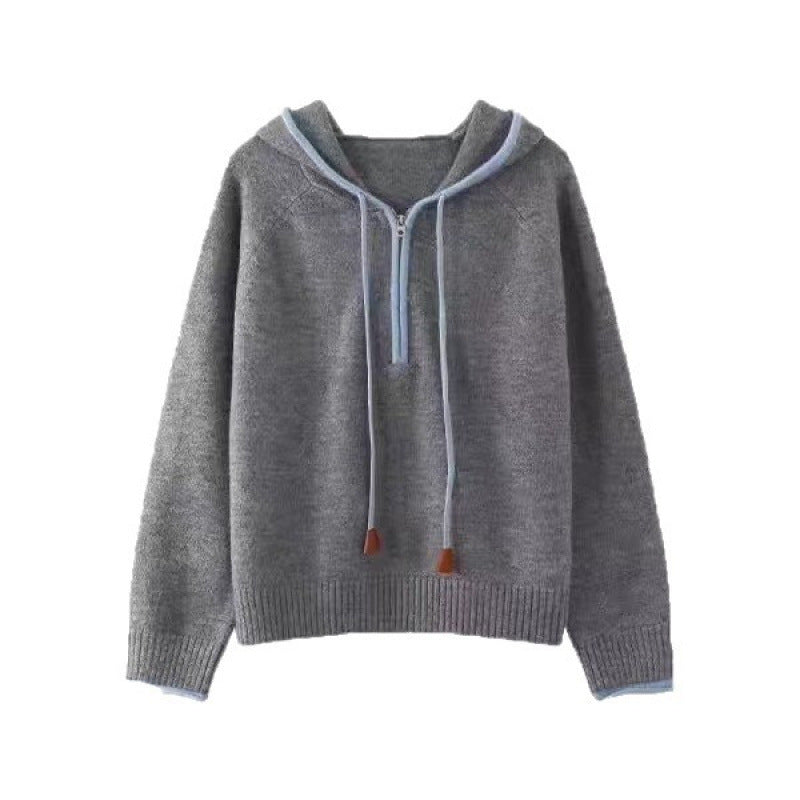 Damen Hoodie Komfortabel Eveloria Baumwolle