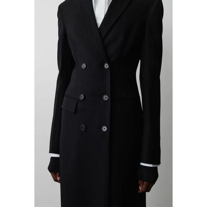 Damen Blazer Doppeltreihig Weitschnitt Eveloria