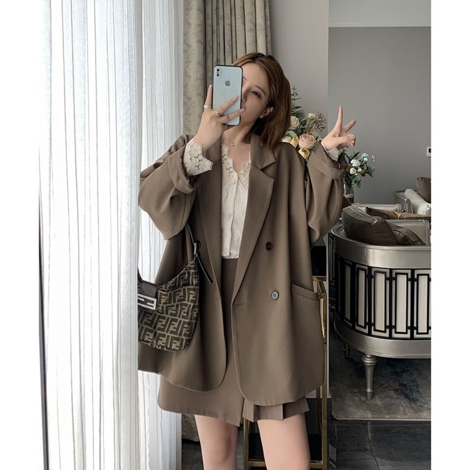 Damen Oversized Jacke Eveloria Elegant Schwarz - Eveloria
