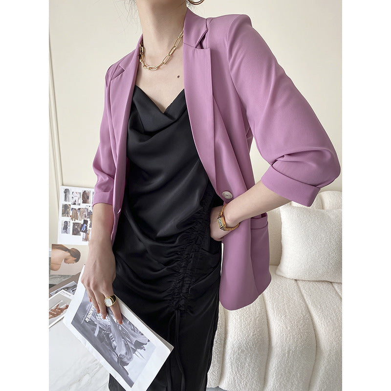 Damen Oversized-Jacke Längsärmelig Eveloria
