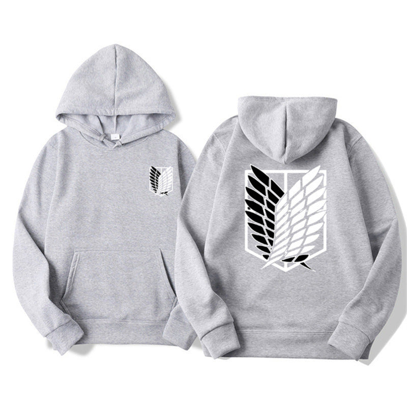 Damen Kapuzenpullover Anime-Motiv Eveloria