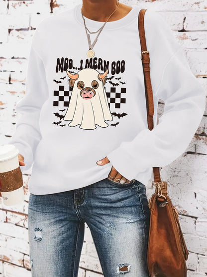 Damen Sweatshirt Halloween-Design Eveloria