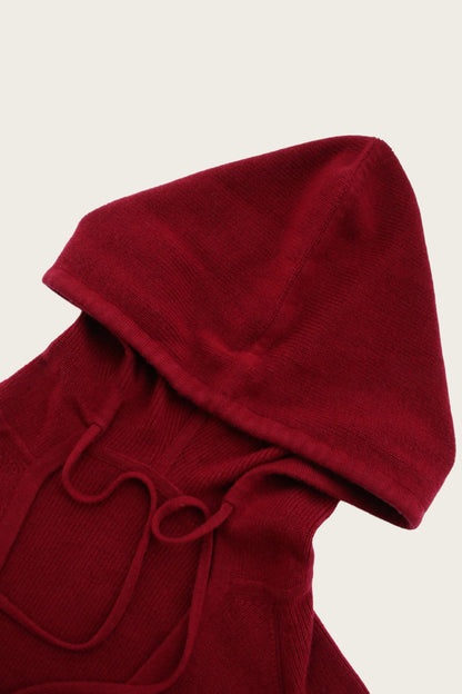 Damen Kapuzenpullover aus Strick