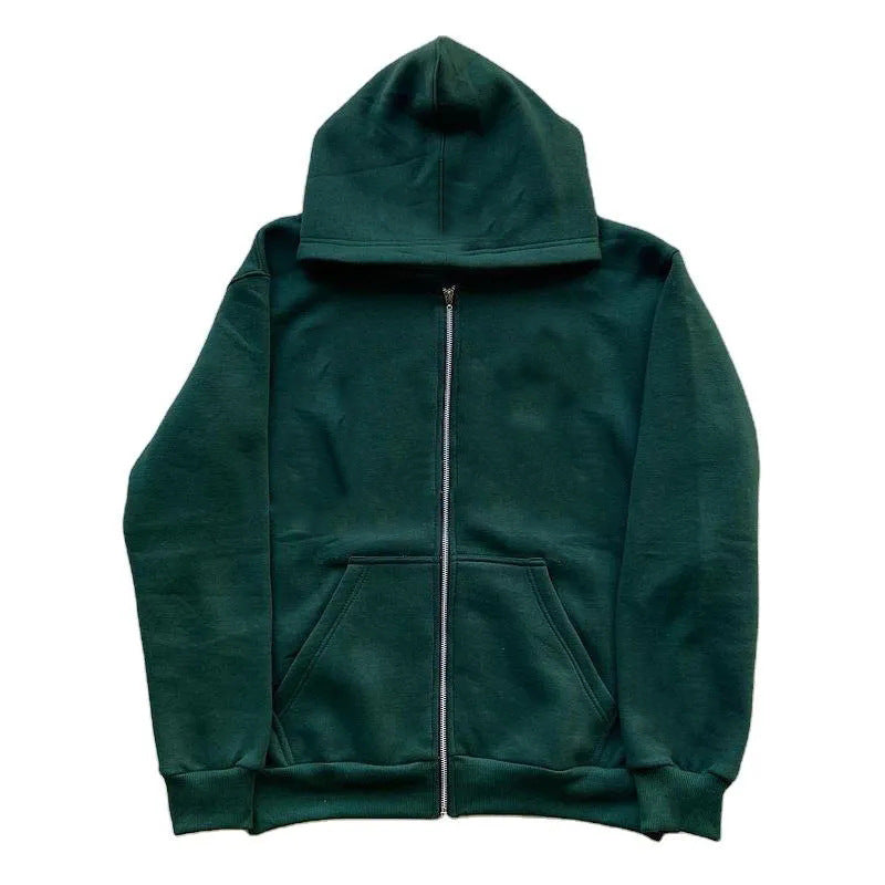 Damen Übergroße Kapuzenjacke Praktische Taschen Eveloria