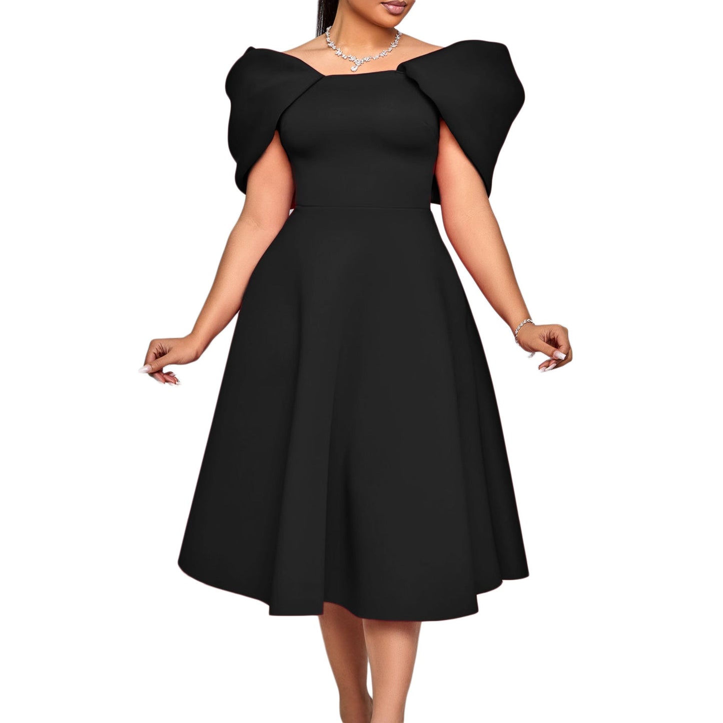 Damen Abendkleid mit Cape Eveloria