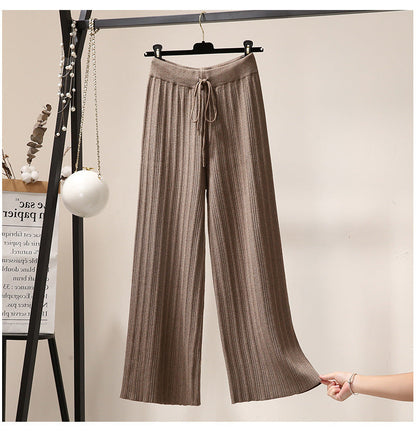 Damen Strickhose Weite Eveloria